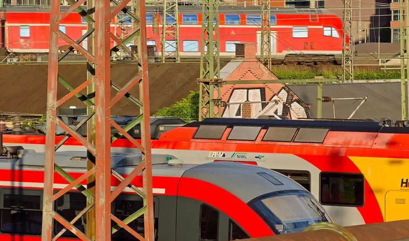 Almanya Tren Telsizi Arızası
